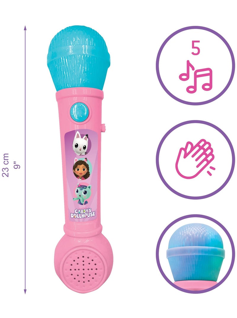 Microphone lumineux gabby et la maison magique Rose - Kiabi