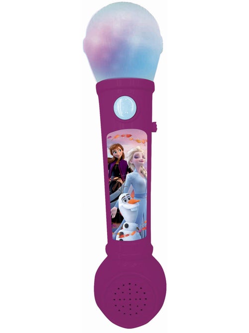 Microphone lumineux reines des neiges - Kiabi