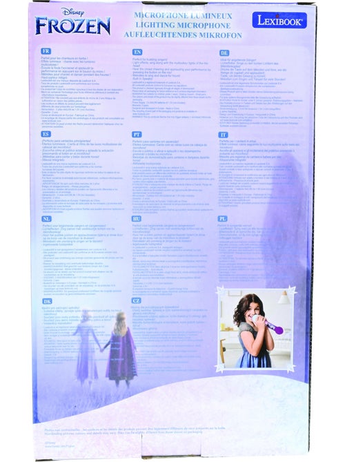 Microphone lumineux reines des neiges - Kiabi
