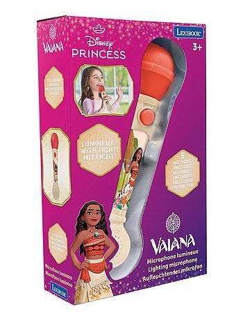 Microphone Lumineux Vaiana