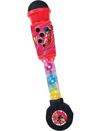 Microphone Miraculous avec tube lumineux et enceinte