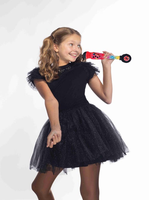 Microphone Miraculous avec tube lumineux et enceinte - Kiabi