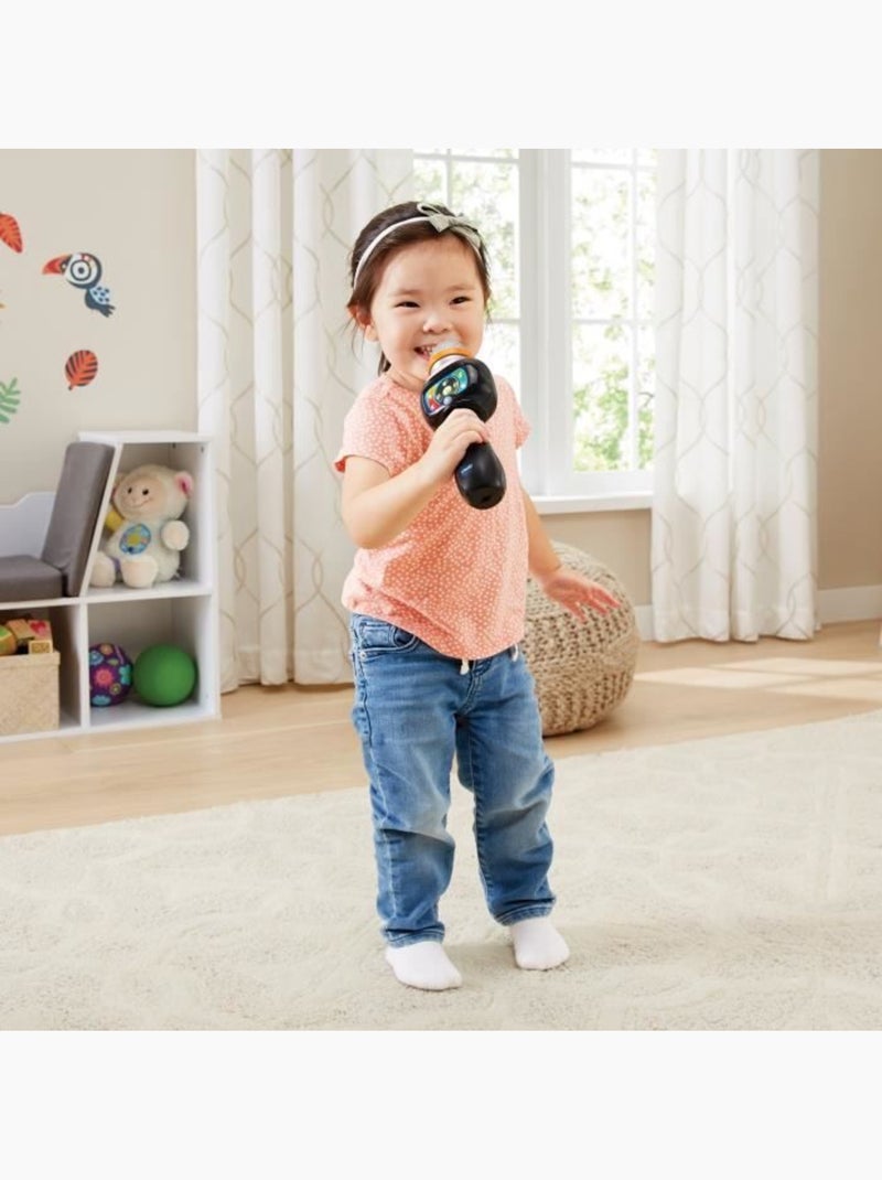 Microphone pour enfant - vtech - super micro magic'fun - bluetooth et effets sonores Noir - Kiabi