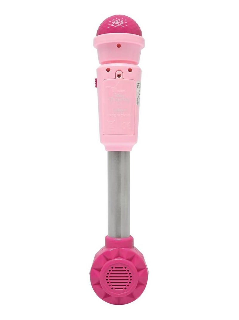 Microphone Princesse Disney avec tube lumineux et enceinte Rose - Kiabi
