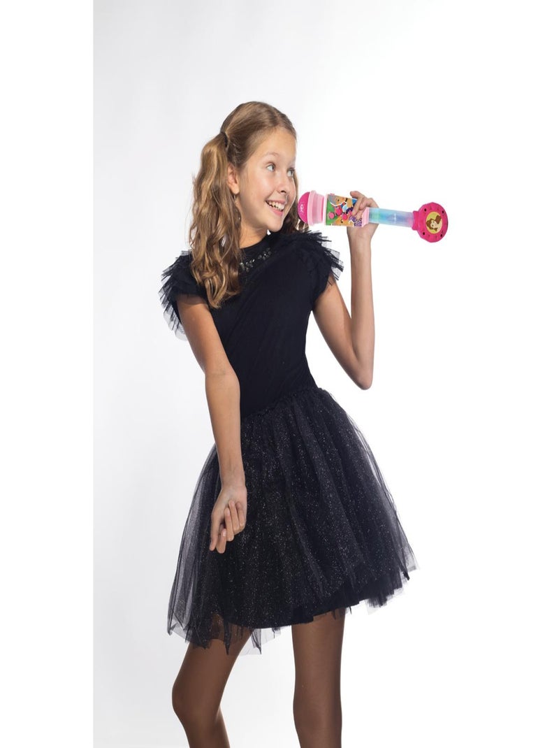 Microphone Princesse Disney avec tube lumineux et enceinte Rose - Kiabi