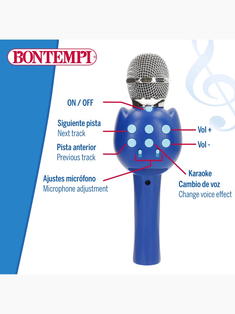Microphone sans fil pour enfants avec haut-parleur bontempi N/A - Kiabi