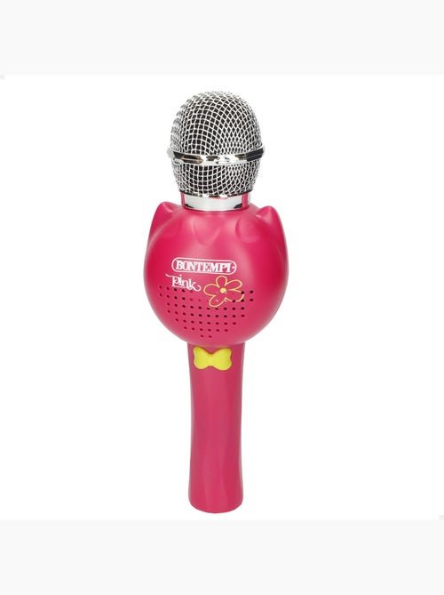 Microphone sans fil rose pour enfants avec haut-parleur bontempi - Kiabi Microphone sans fil rose pour enfants avec haut-parleur bontempi - Kiabi