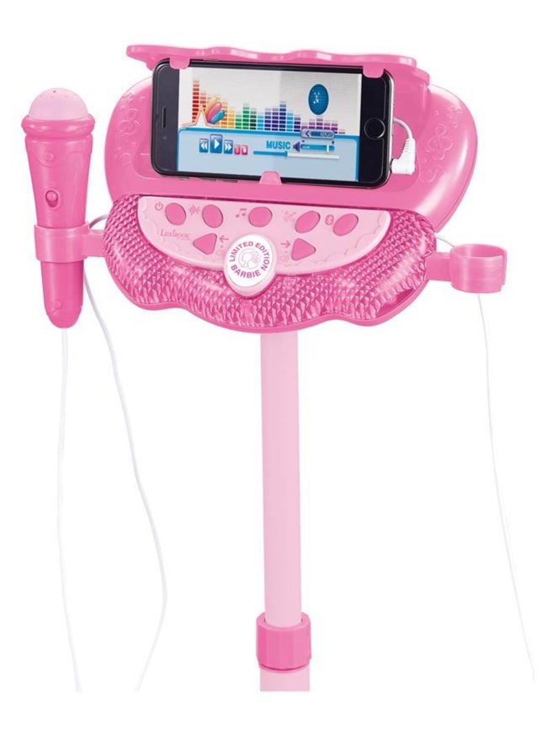 Microphone sur pied Enceinte Bluetooth Barbie Rose - Kiabi