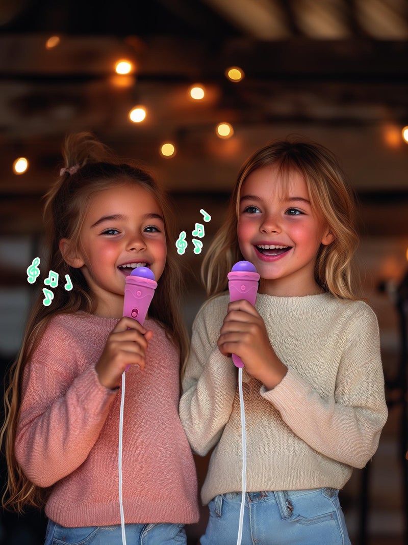 Microphone sur pied Enceinte Bluetooth Gabby et la maison magique Rose - Kiabi
