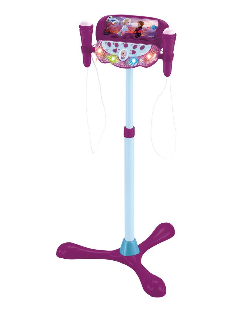 Microphone sur pied Enceinte Bluetooth Reine des Neiges Violet - Kiabi