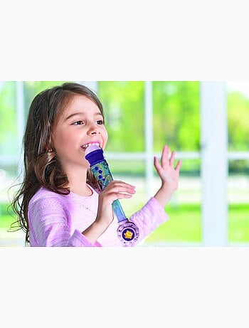 Microphone Wish avec tube lumineux et enceinte
