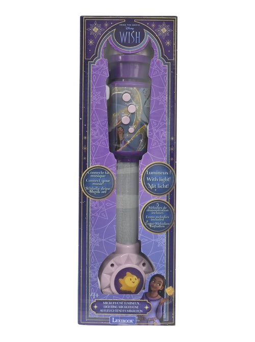 Microphone Wish avec tube lumineux et enceinte - Kiabi