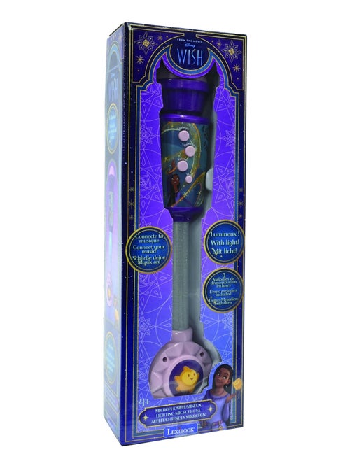 Microphone Wish avec tube lumineux et enceinte - Kiabi