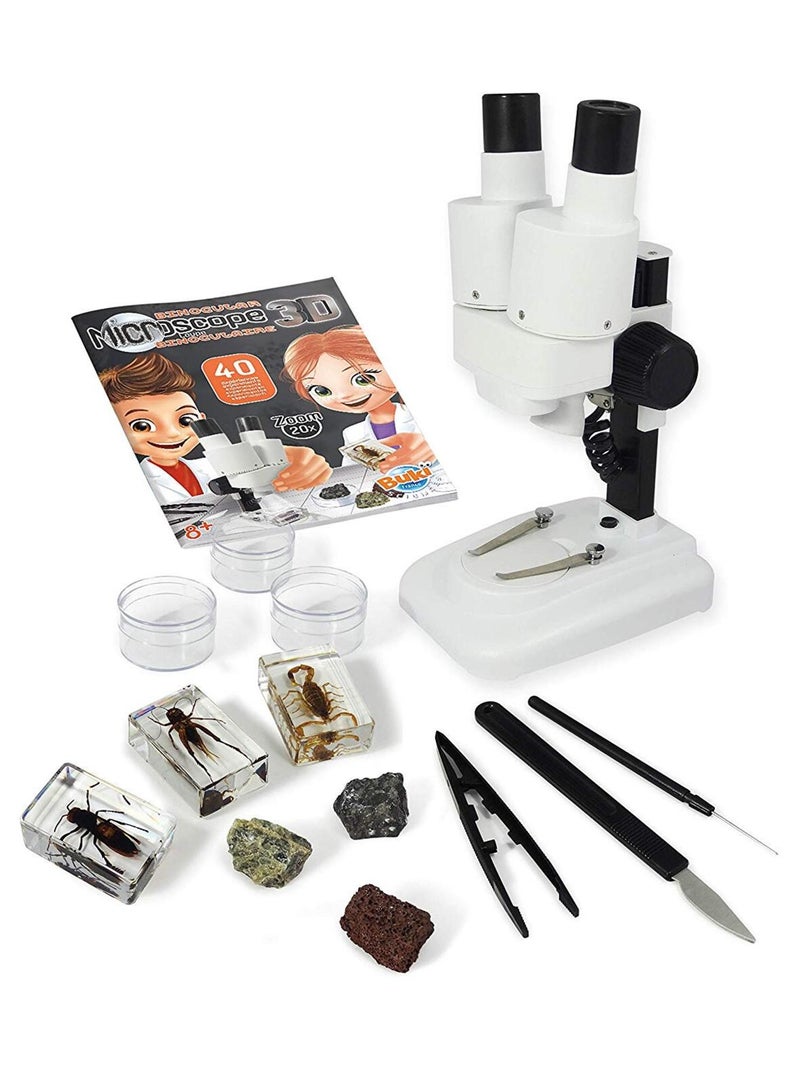 Microscope 3D Blanc - Kiabi