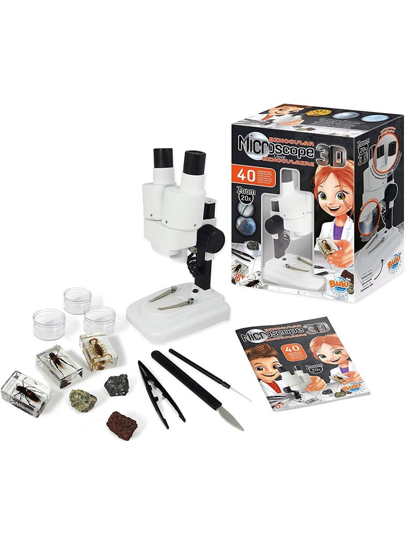 Microscope 3D Blanc - Kiabi