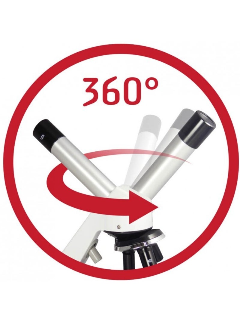 Microscope 50 expériences Bleu - Kiabi
