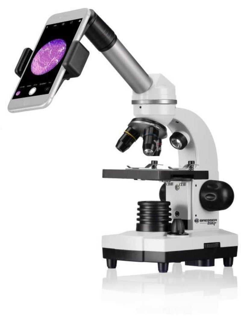 Microscope 'bresser' junior biolux sel 40-1600x blanc Blanc - Kiabi