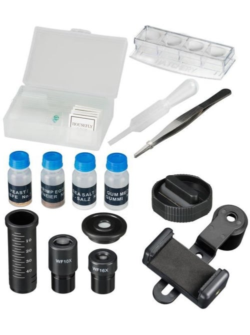 Microscope 'bresser' junior biolux sel 40-1600x blanc - Kiabi