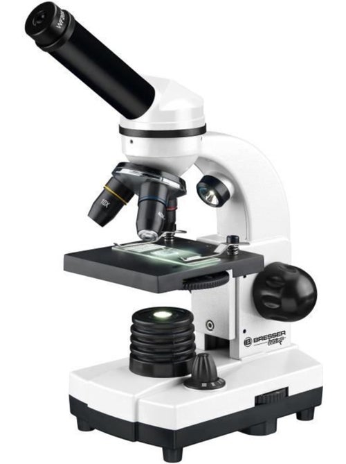 Microscope 'bresser' junior biolux sel 40-1600x blanc - Kiabi