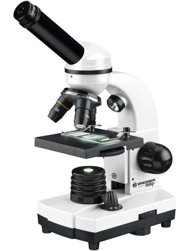 Microscope 'bresser' junior biolux sel 40-1600x blanc Blanc - Kiabi