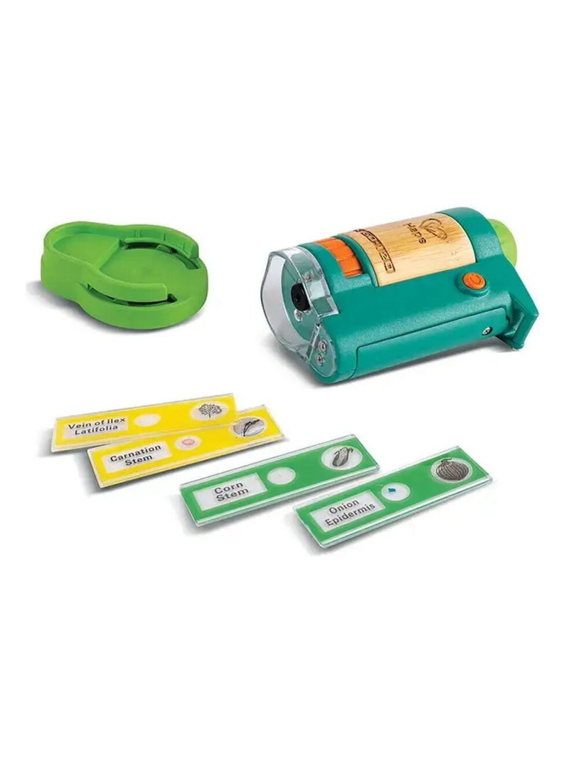 Microscope en bambou pour enfants N/A - Kiabi