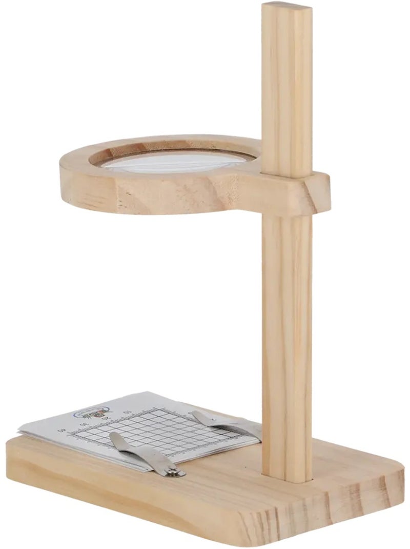 Microscope en bois Beige - Kiabi
