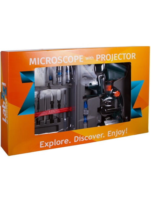 Microscope 'Levenhuk' LabZZ M avec adaptateur de caméra - Kiabi