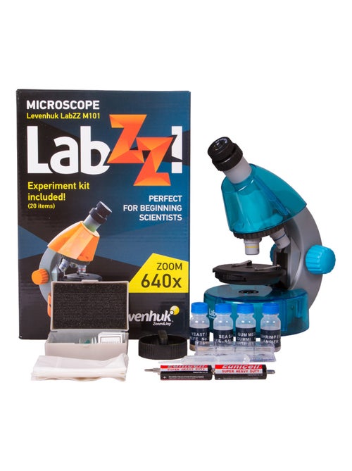 Microscope 'Levenhuk' LabZZ M Azur - Kiabi