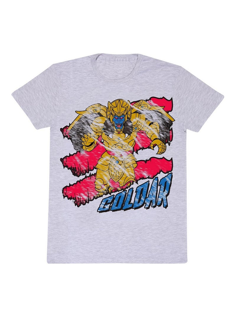 Mighty Morphin Power Rangers - T-shirt Gris chiné - Kiabi