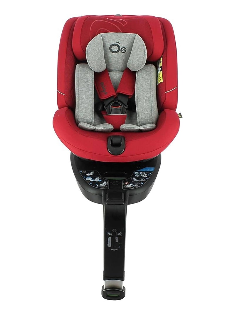 Migo - Siège auto I-Size O6 LITE pivotant 360° Rouge - Kiabi