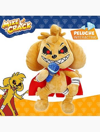 Mikecrack chien en peluche officiel mike.exe "je chante et je répète ce que vous dites