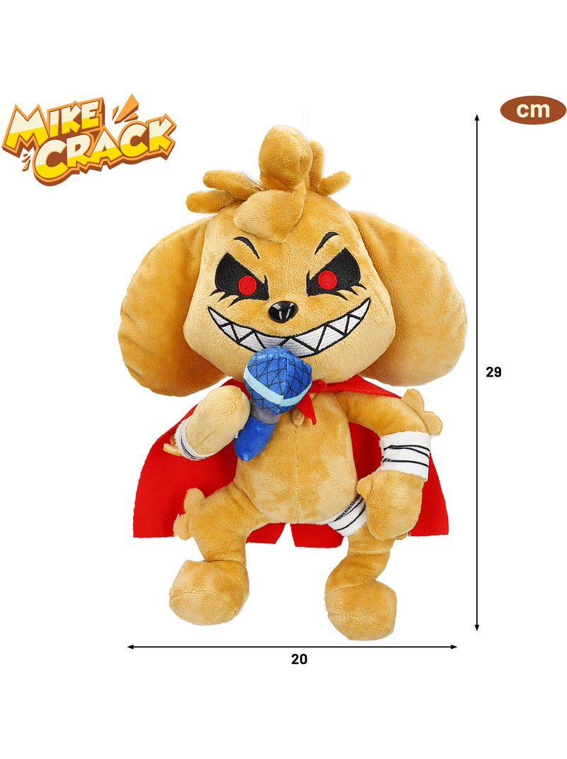 Mikecrack chien en peluche officiel mike.exe "je chante et je répète ce que vous dites" Multicolore - Kiabi