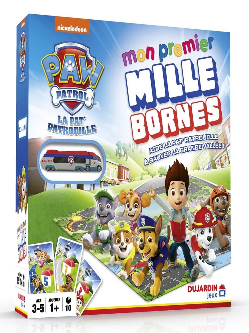 Mille Bornes Pat Patrouille Multicolore - Kiabi