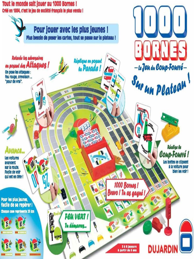 Mille Bornes Plateau - Dujardin Multicolore - Kiabi