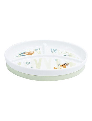 MILL'O BÉBÉ COFFRET VAISSELLE (AVEC ASSIETTE COMPARTIMENTEE)