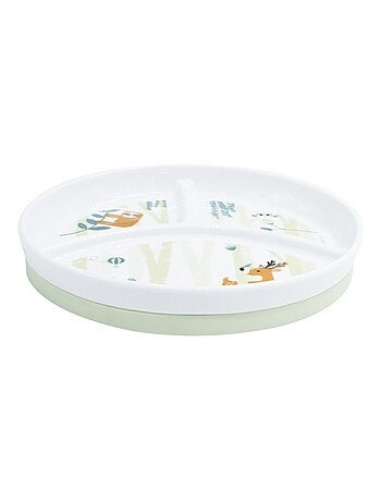 MILL'O BÉBÉ COFFRET VAISSELLE (AVEC ASSIETTE COMPARTIMENTEE)