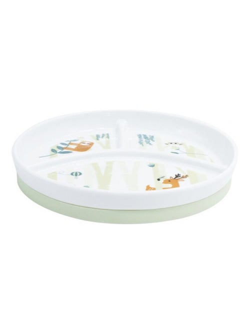 MILL'O BÉBÉ COFFRET VAISSELLE (AVEC ASSIETTE COMPARTIMENTEE) - Kiabi