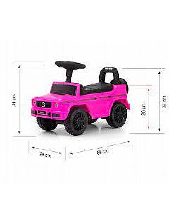 'Milly Mally' Balade en MERCEDES G350D Rose S