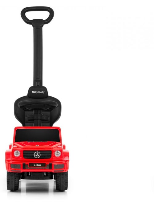 'milly mally' porteur avec barre de poussée mercedes g350d rouge - Kiabi