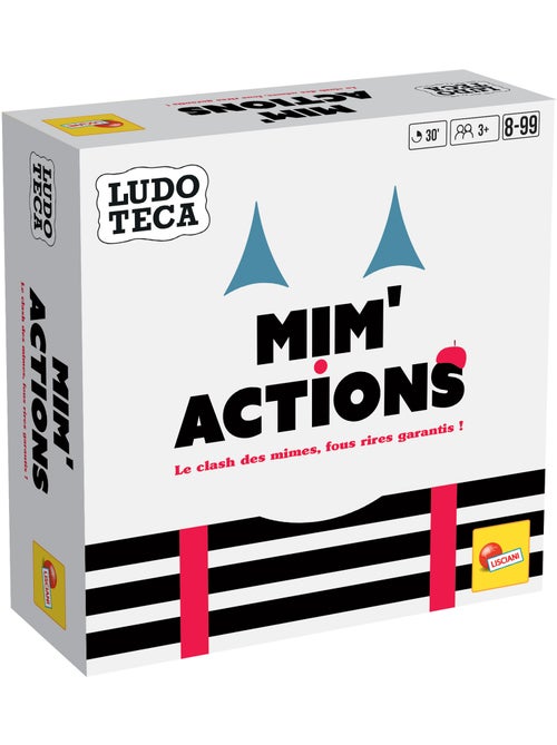 Mim'Actions - Le Jeu de Mime Fun et Défis pour Toute la Famille - Lisciani - Kiabi