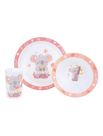 Mimi koala lot vaisselle pour enfant
