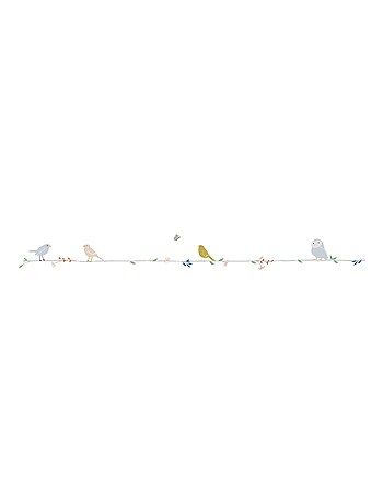 Mimi'lou - Frise adhésive Fleurs et Oiseaux