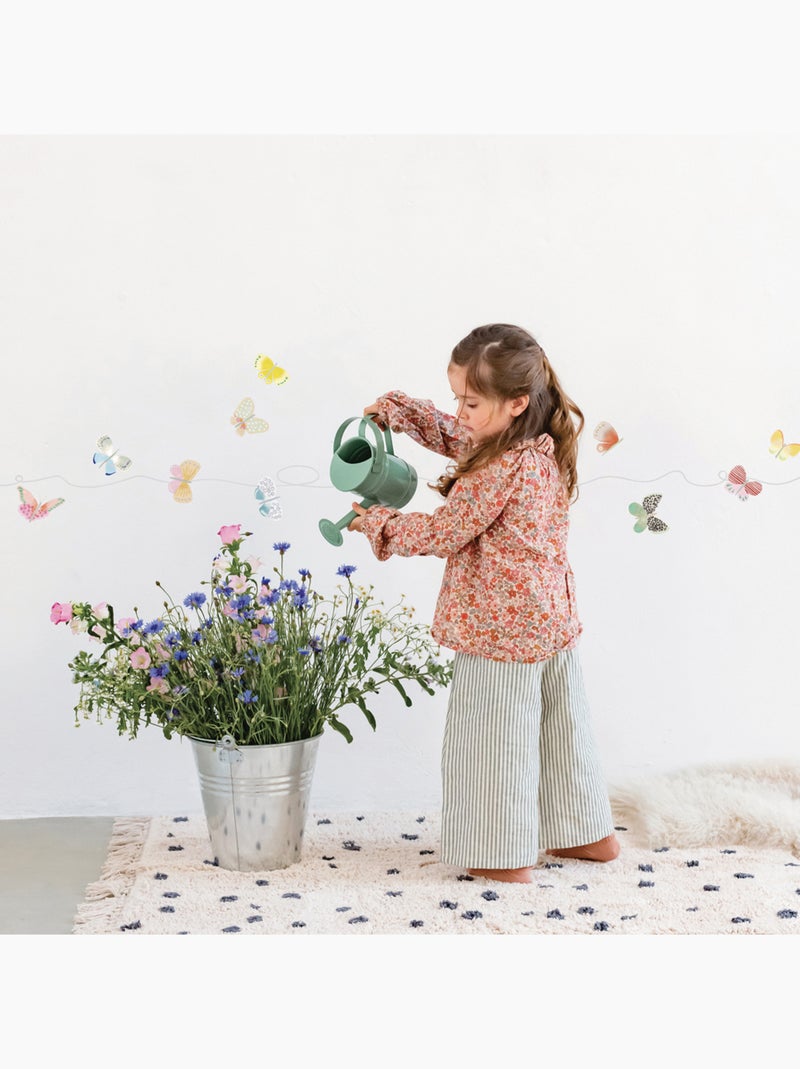 Mimi'lou - Frise sticker mural papillons Multicolore - Kiabi