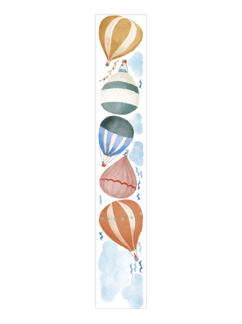 Mimi'lou - Planche easy stickers Montgolfière Multicolore - Kiabi