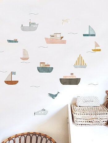 Mimi'lou - Planche sticker Bateaux