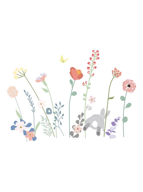 Mimi'lou - Sticker Easy fleurs des champs - Kiabi