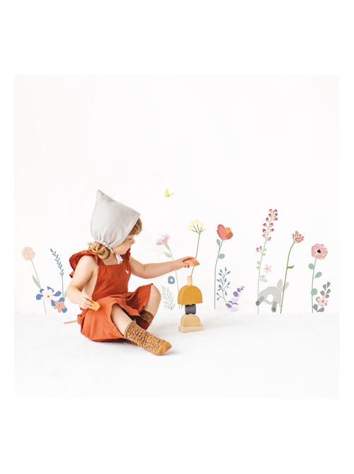 Mimi'lou - Sticker Easy fleurs des champs - Kiabi