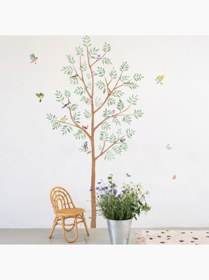 Mimi'lou - sticker géant arbre Vert - Kiabi