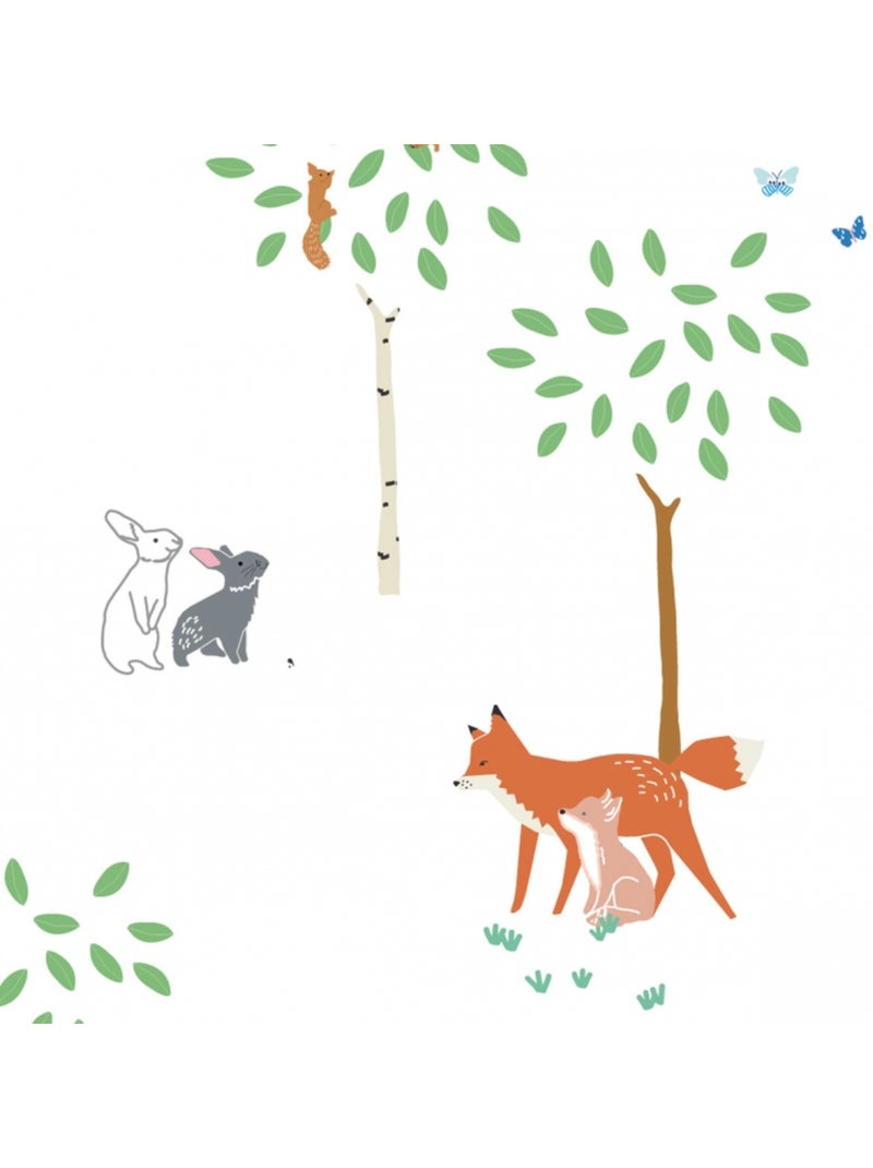 Mimi'lou - Stickers Balade en forêt Vert - Kiabi