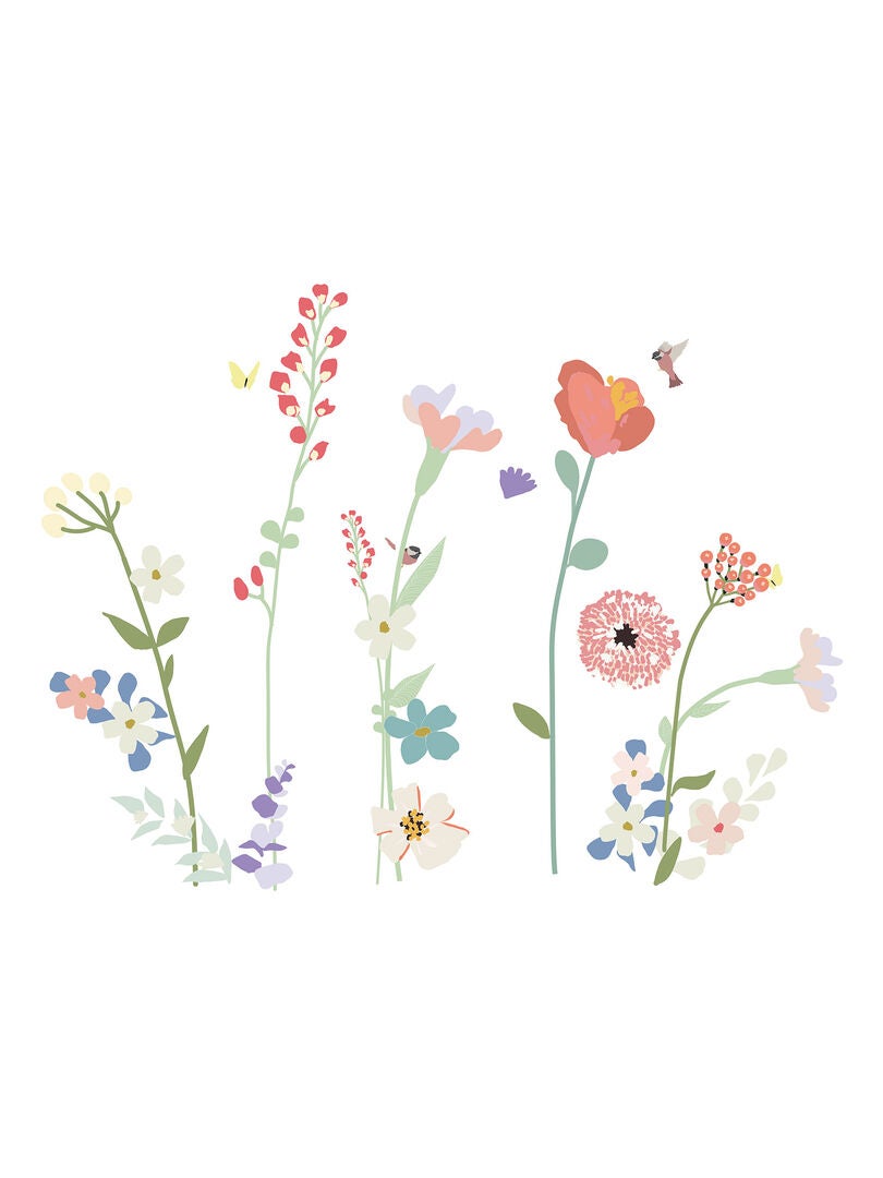 Petit format : 1981-90 - petit calendrier de poche 1983 plante fleur